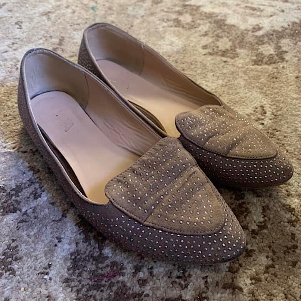 Studded flats - business casual - size 7